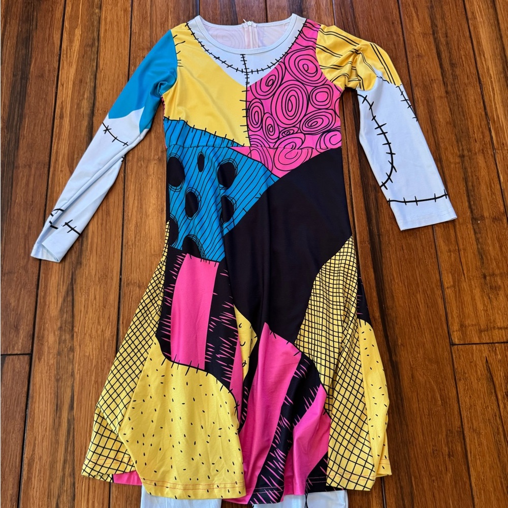 Nightmare Before Christmas Sally Girls’s Costume Size 150 or 12 Spirit - Picture 2 of 10